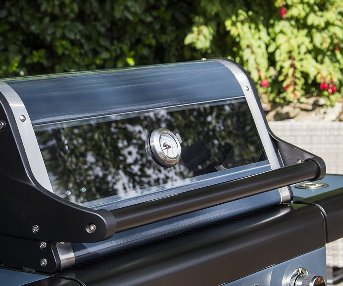 Aygaz X350 Klasik Barbekü - Gri Mavi