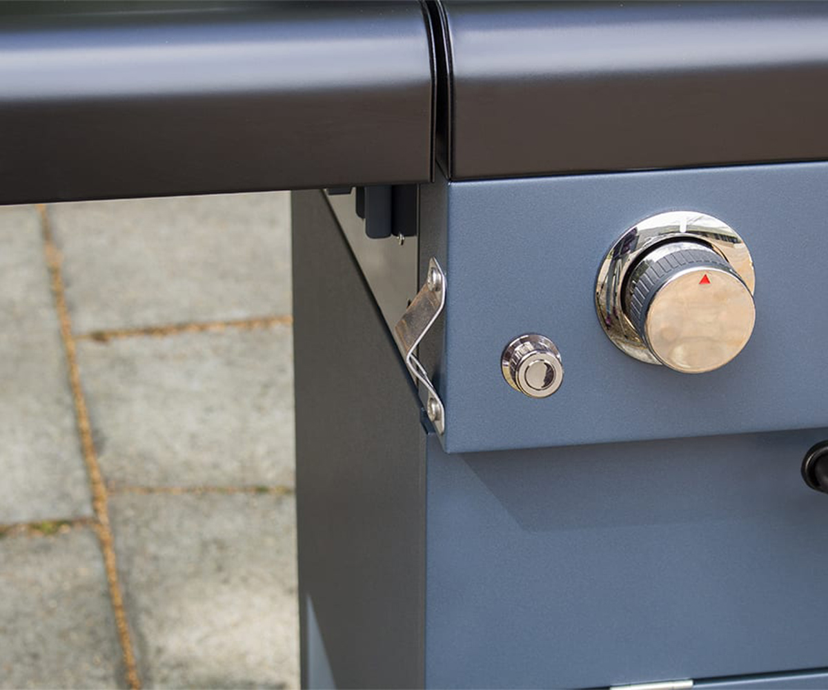 Aygaz X350 Klasik Barbekü - Gri Mavi