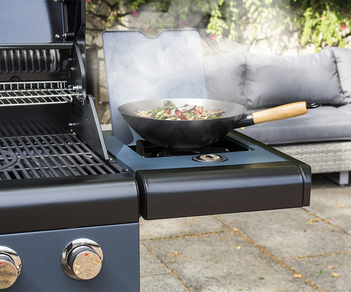 Aygaz X350 Klasik Barbekü - Gri Mavi