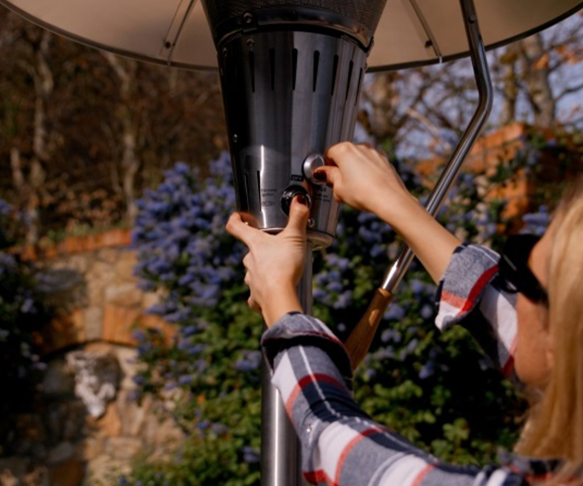 Aygaz Isı Odağı Dış Mekan Isıtıcı - Siyah