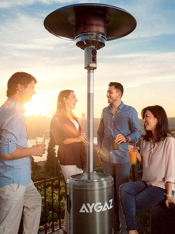 DIŞ MEKAN ISITICISI PALMİYE GRİ KIR - 02