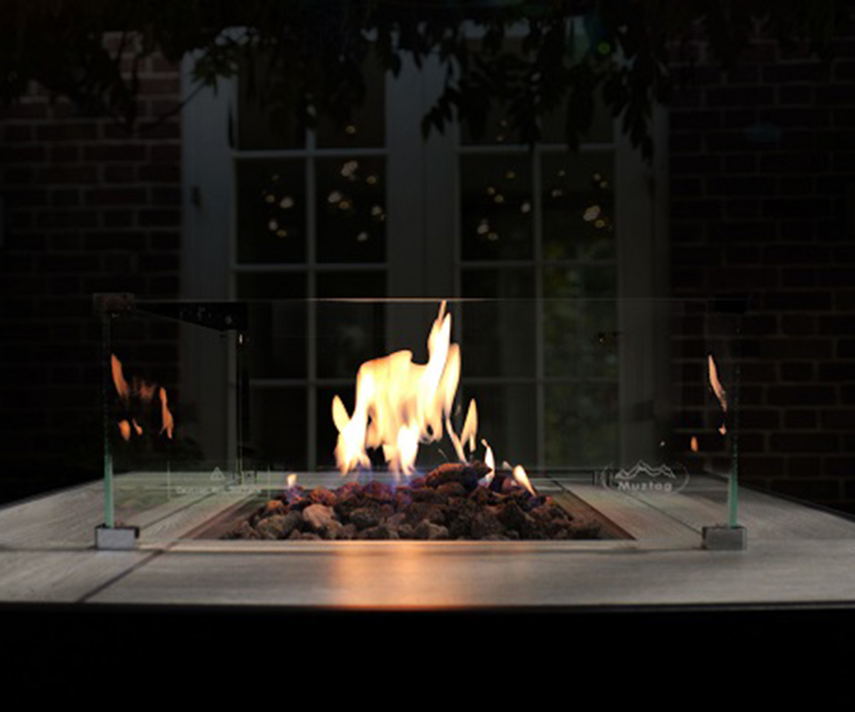 Aygaz Lhotse 960 LR Dış Mekan Isıtıcı - Lav Taşlı