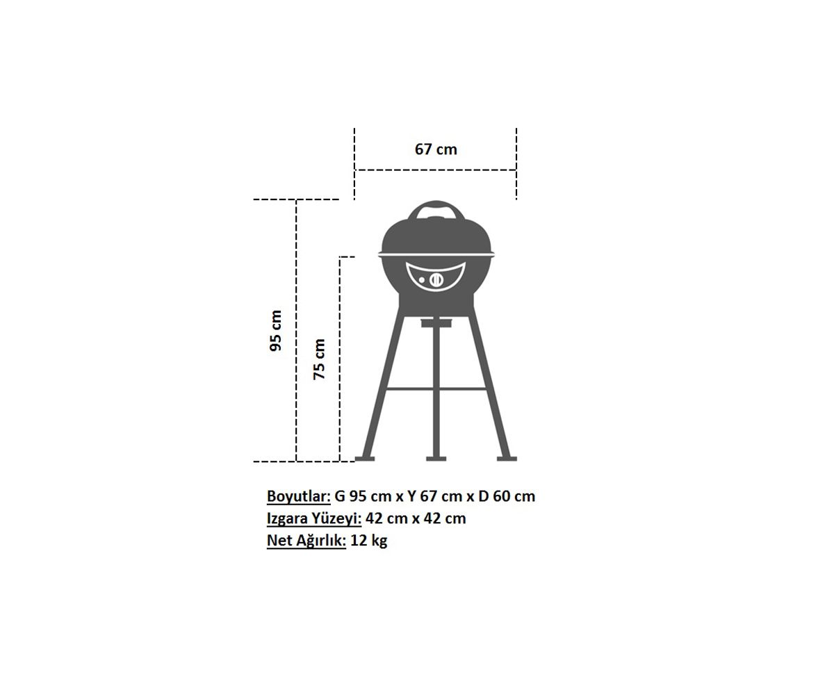 Aygaz Chelsea 420 G Yeni Nesil Barbekü