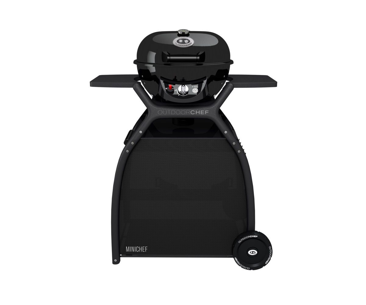 Aygaz Minichef Barbekü Standı ve Taşıma Arabası