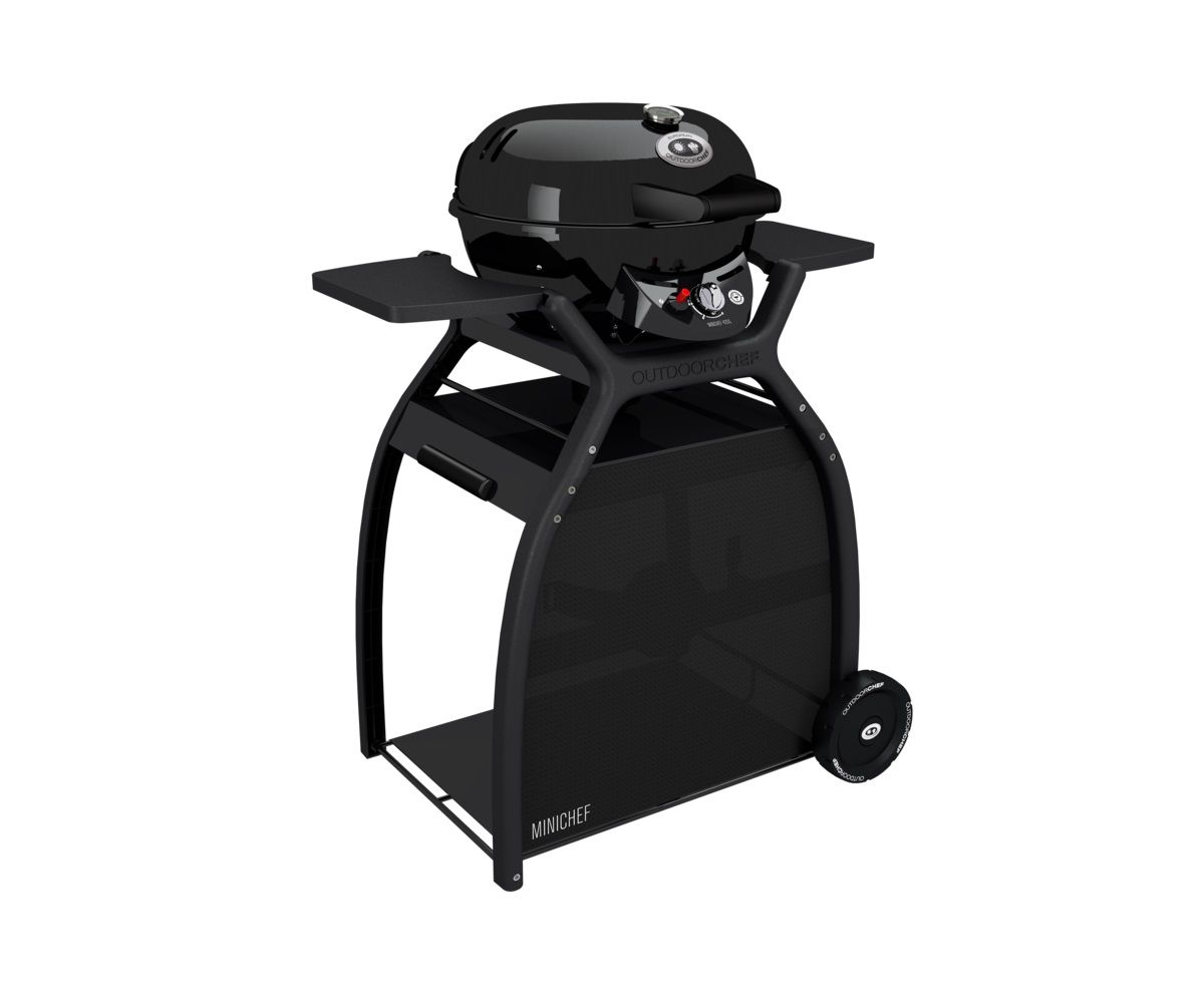Aygaz Minichef Barbekü Standı ve Taşıma Arabası