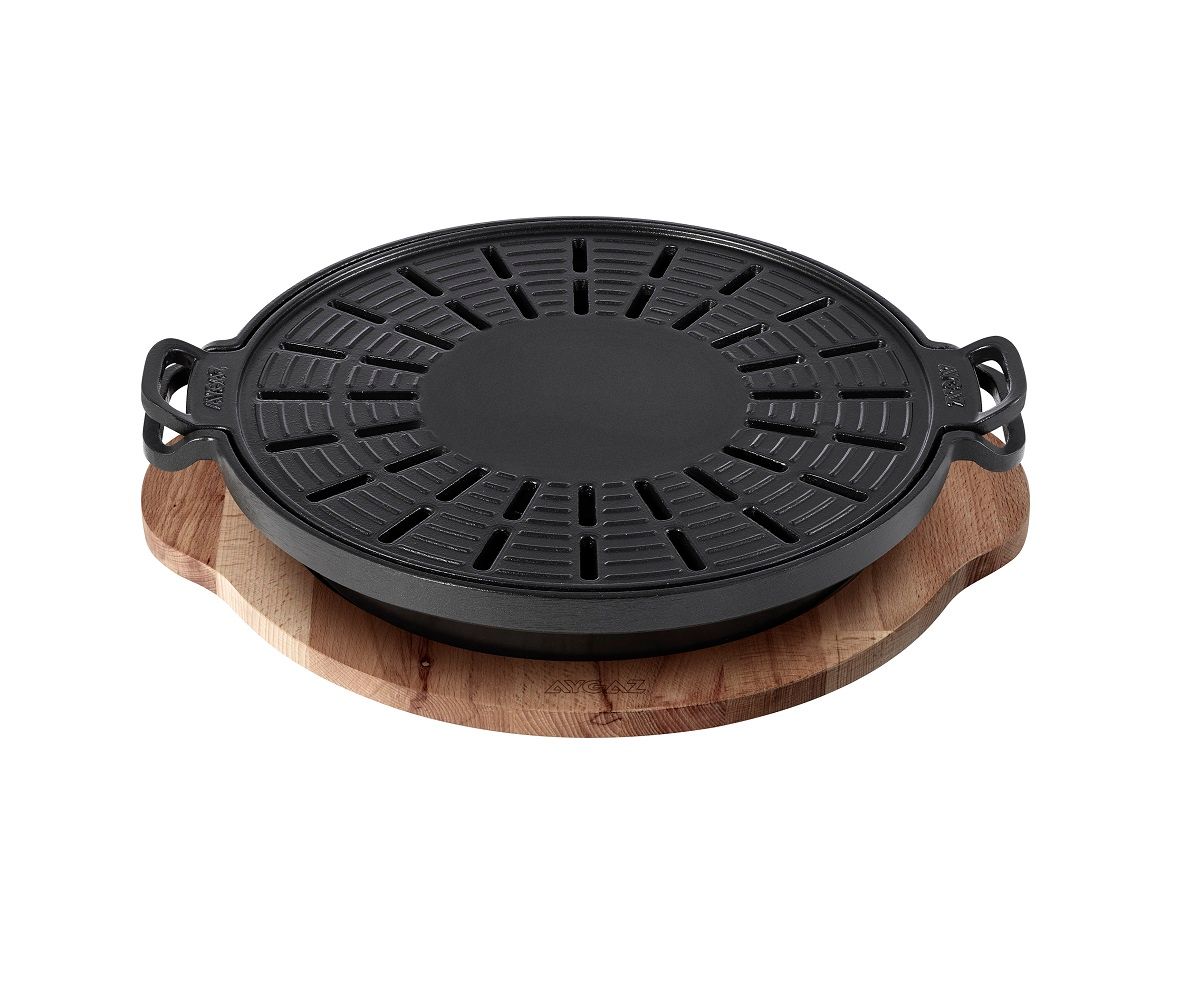 Aygaz Mini Pratik Barbekü Ahşap Altlık