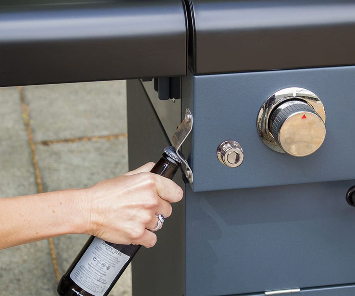 Aygaz X350 Klasik Barbekü - Gri Mavi