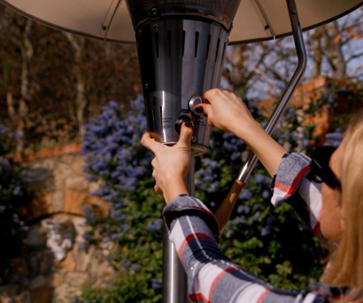 Aygaz Isı Odağı Dış Mekan Isıtıcı - Siyah