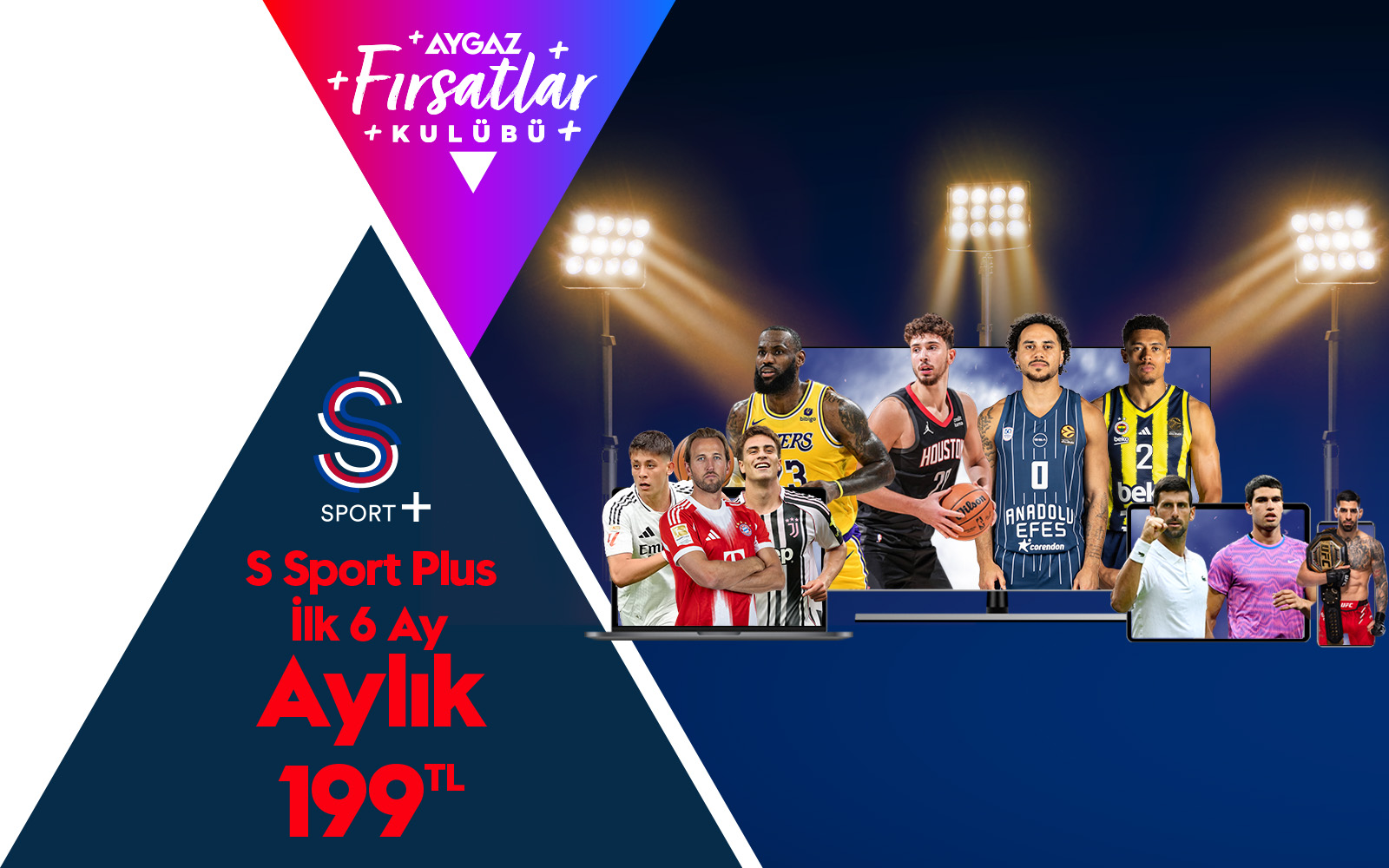 Aygaz Mobil'e Özel S Sport+ Avantajı