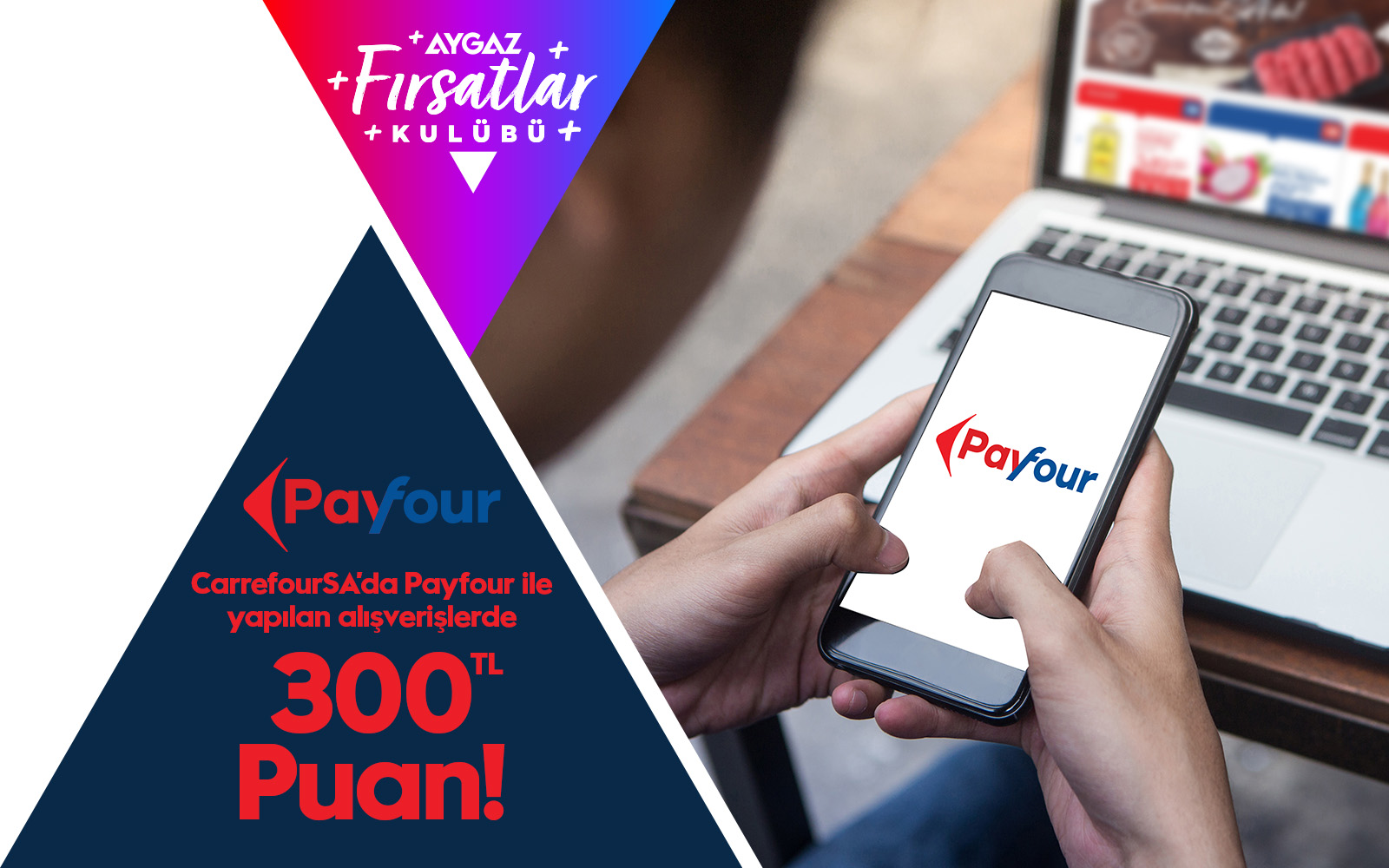 CarrefourSA'da 300 TL Puan!