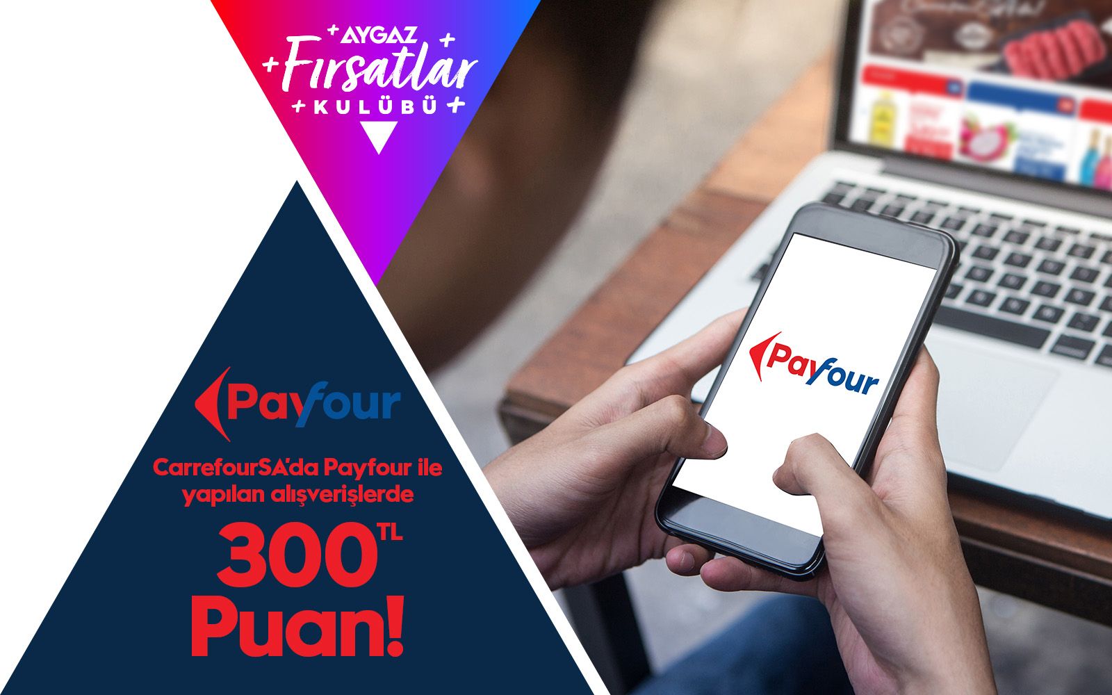 CarrefourSA'da 300 TL Puan!