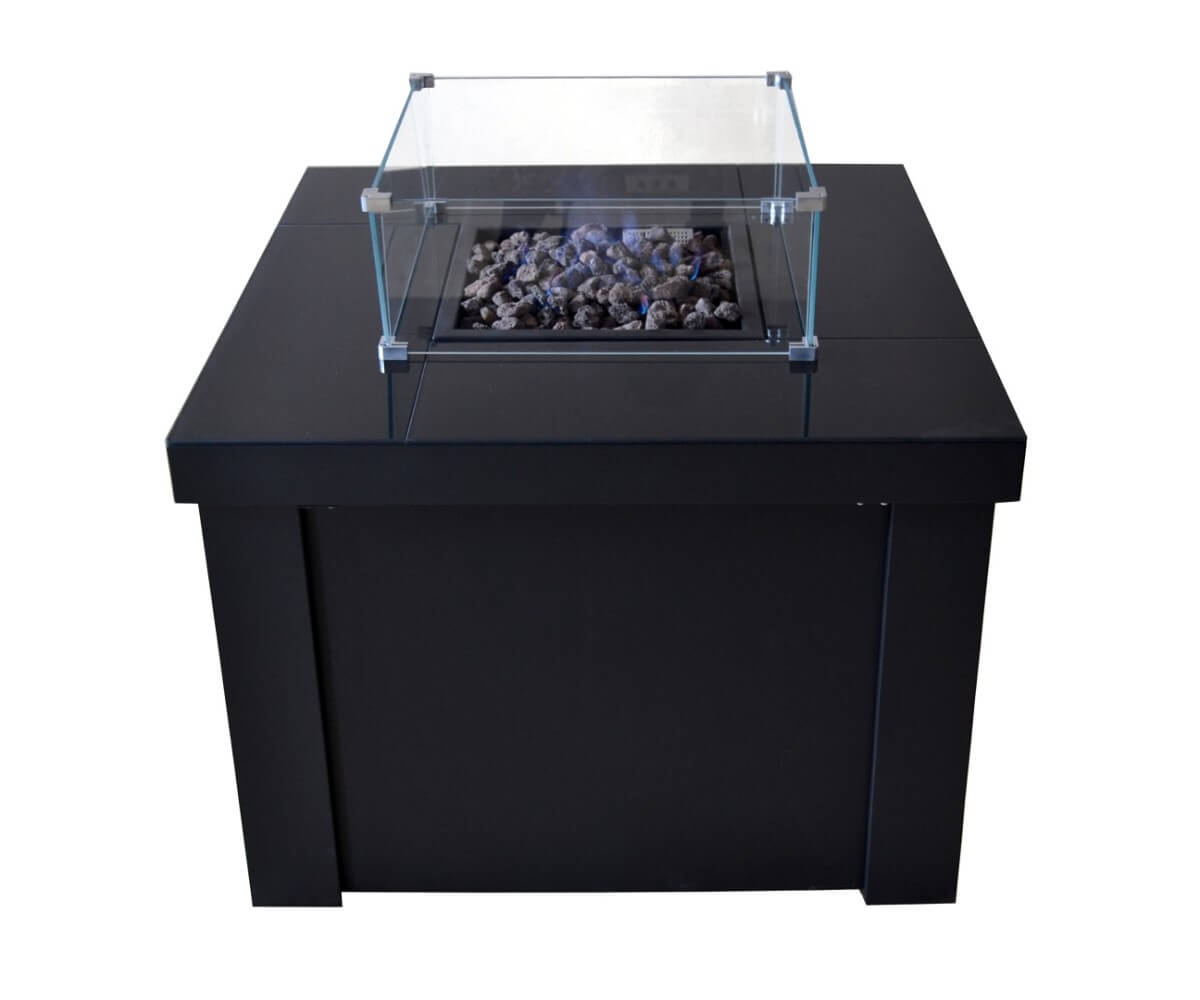 Aygaz Lhotse 817-S LR Dış Mekan Isıtıcı - Lav Taşlı - Siyah