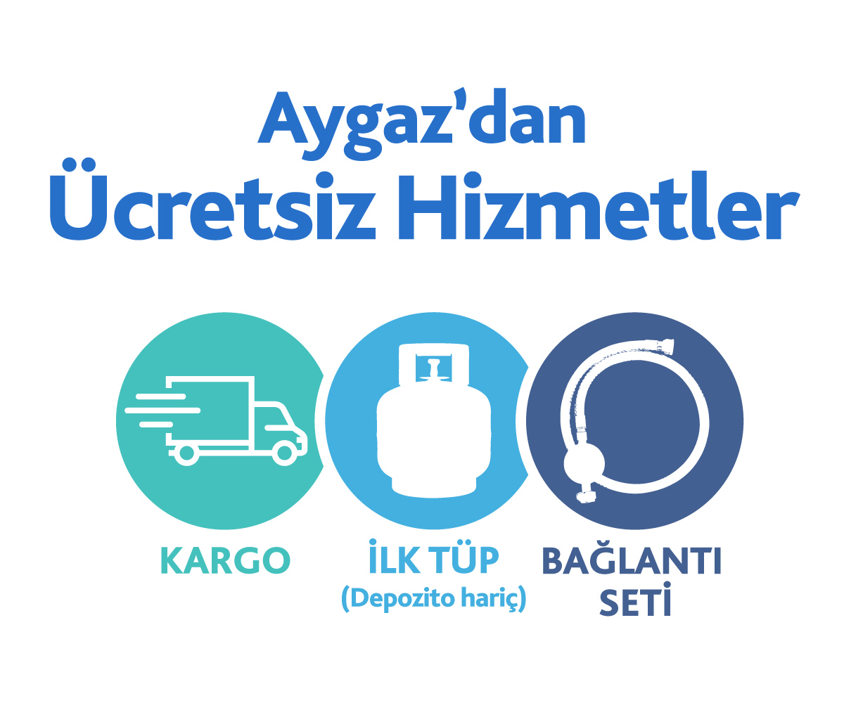 ilk tüp ve bağlantı seti hediye