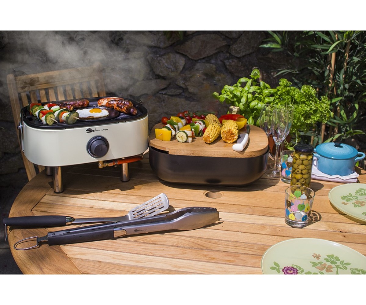 Aygaz Portatif Mini Barbekü - Krem