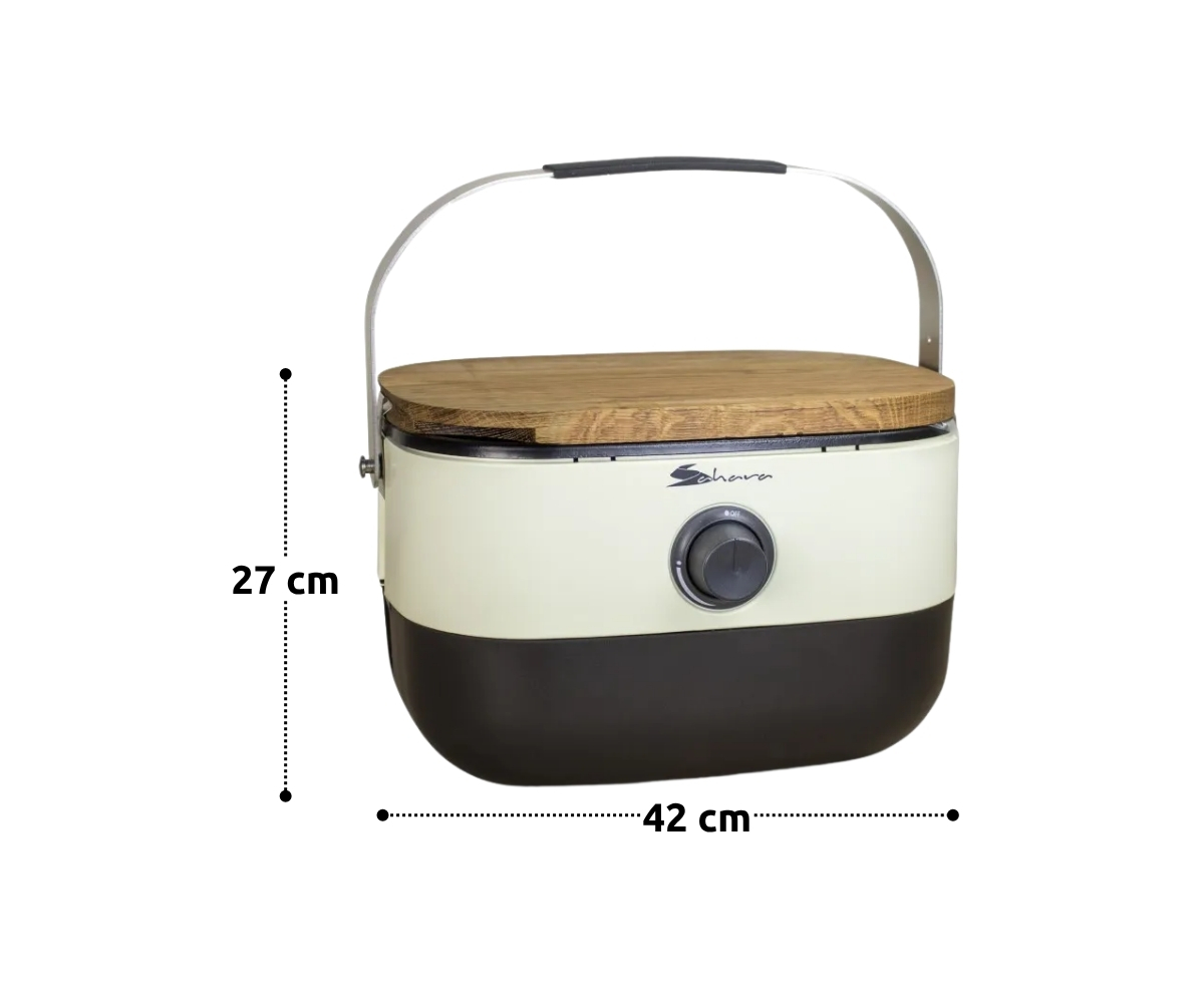 Aygaz Portatif Mini Barbekü - Krem