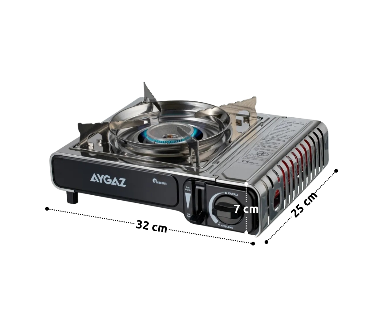 Aygaz MS-2500BS-1 FSD Kamp Tipi Kartuşlu Ocak