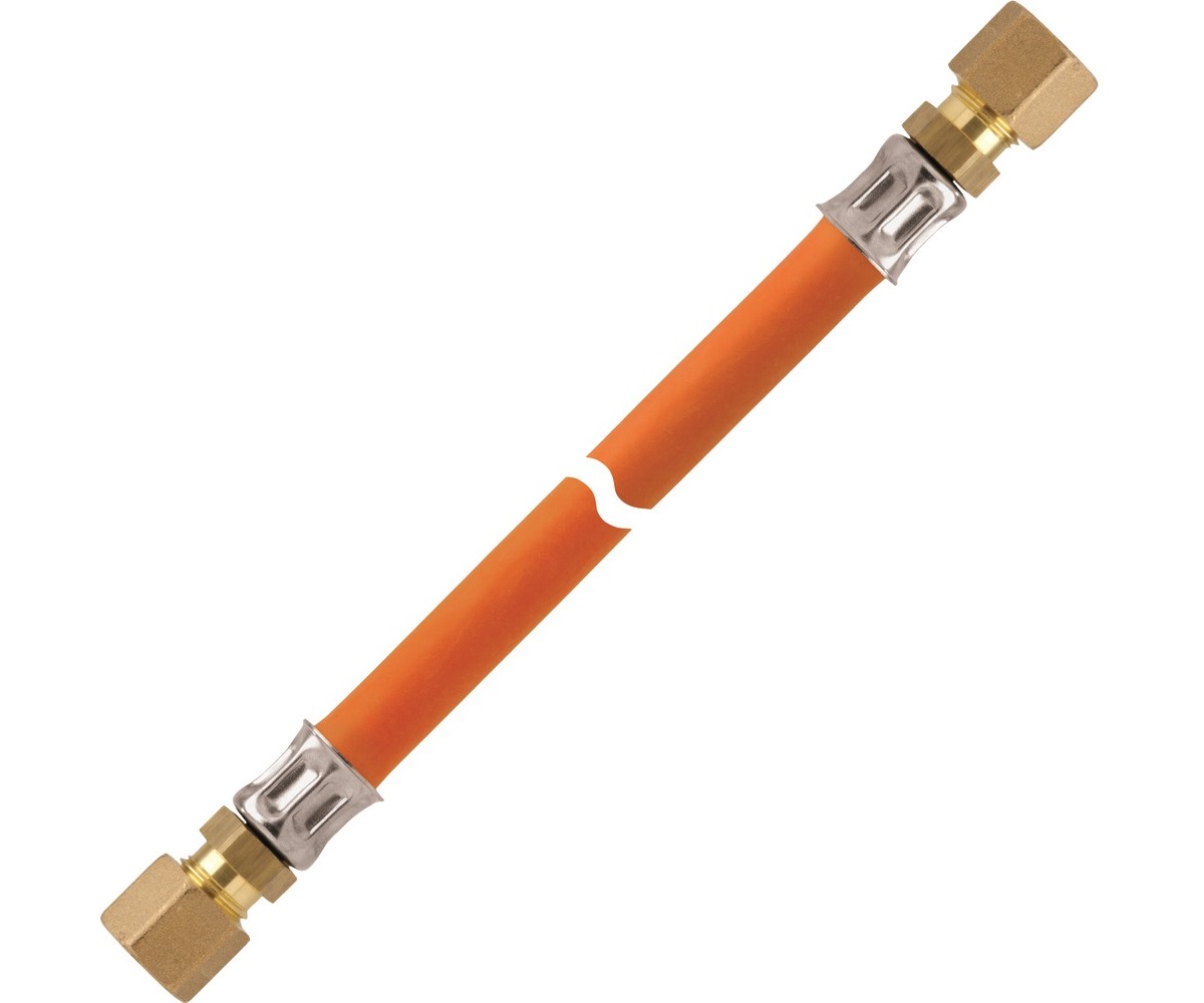 Aygaz Tekne Hortumu (10 Bar) CF8(RVS8)-CF8(RVS8) (80 cm)