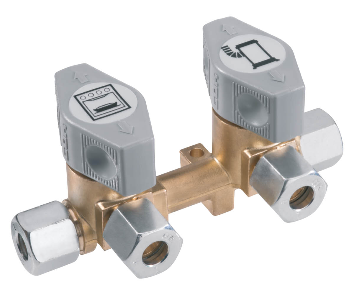 Aygaz Karavan İkili Gaz Vanası, CF10-CF8