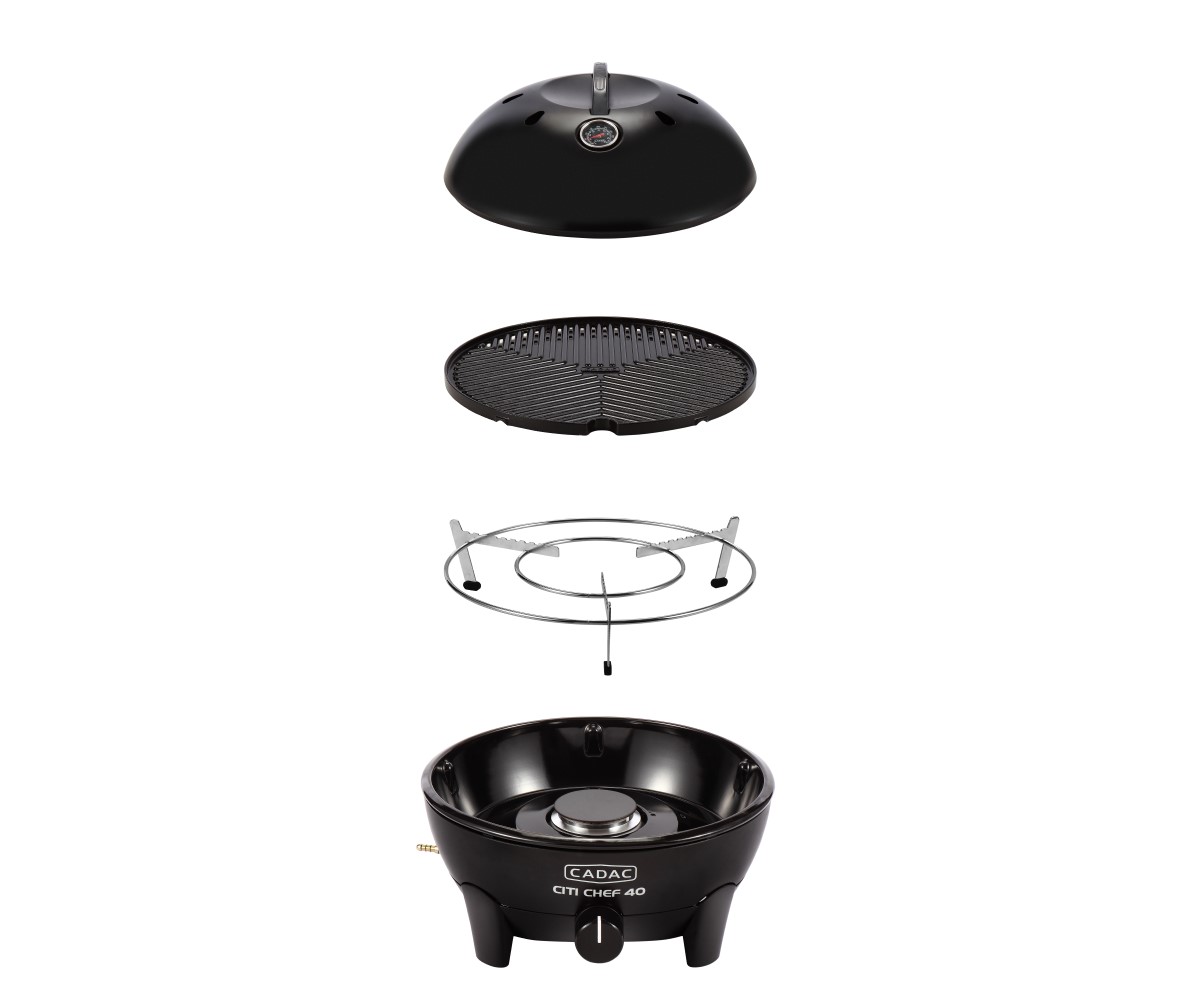 Cadac Citi Chef 40 Barbekü - Siyah