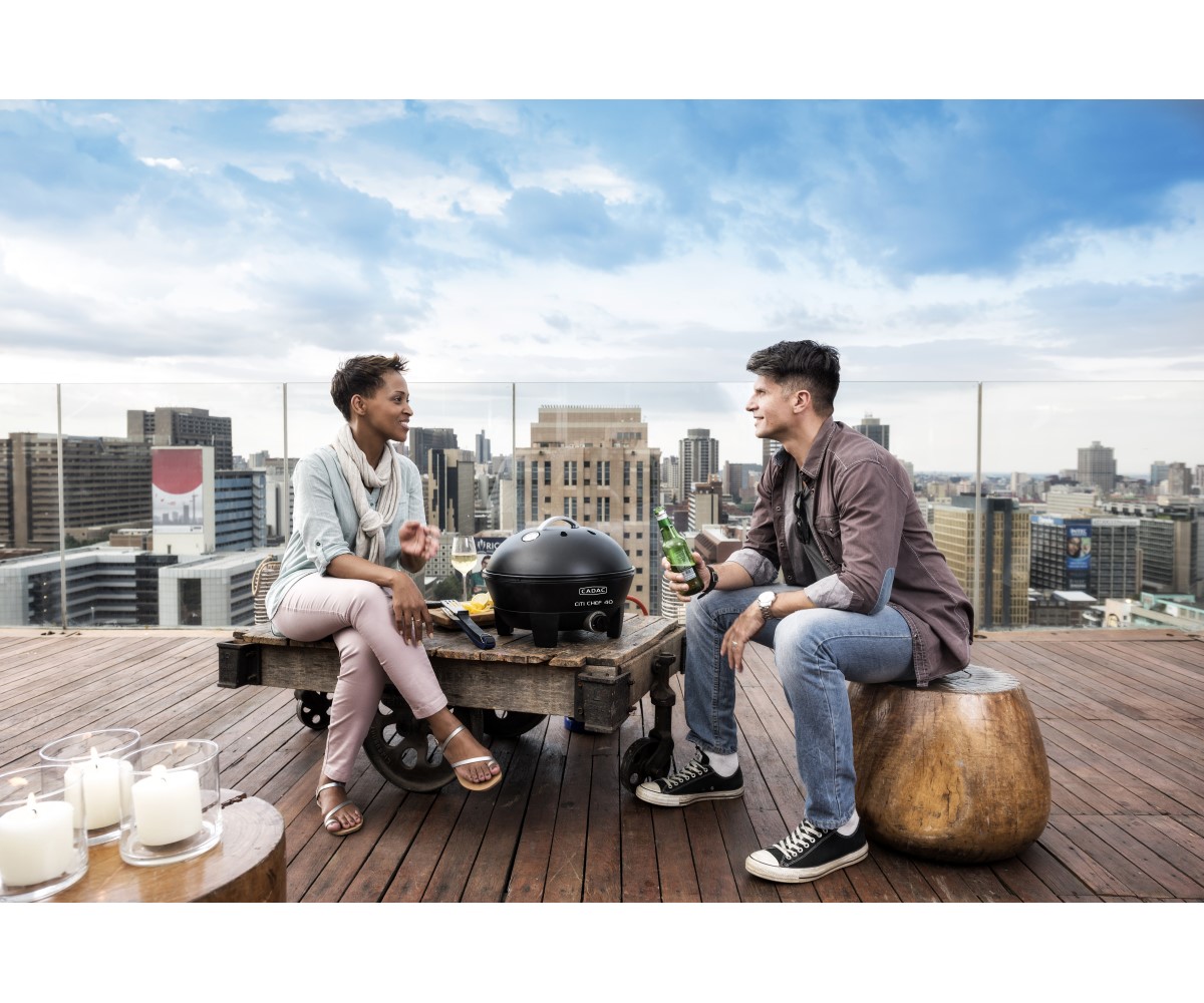 Cadac Citi Chef 40 Barbekü - Siyah