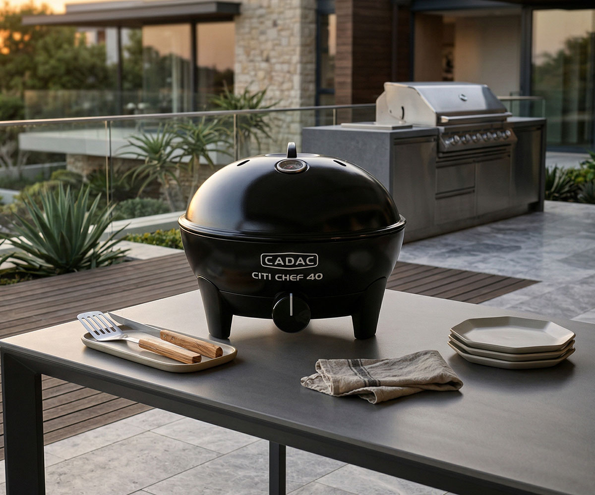 Cadac Citi Chef 40 Barbekü – Siyah 