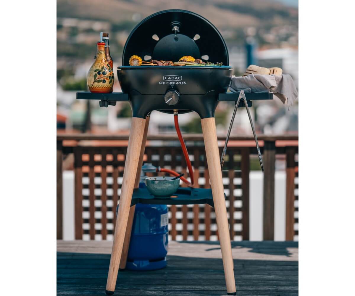 Cadac Citi Chef 40 FS Barbekü, Ahşap Ayaklı