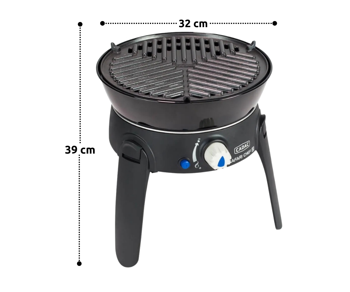 Cadac Safari Chef 30 LP Barbekü, Tüplü