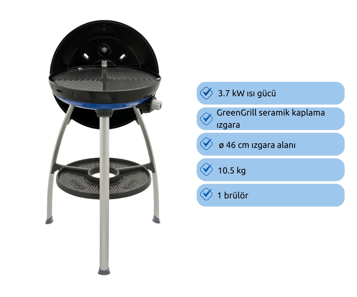 Cadac Carri Chef 50 Barbekü - Alüminyum Ayaklı