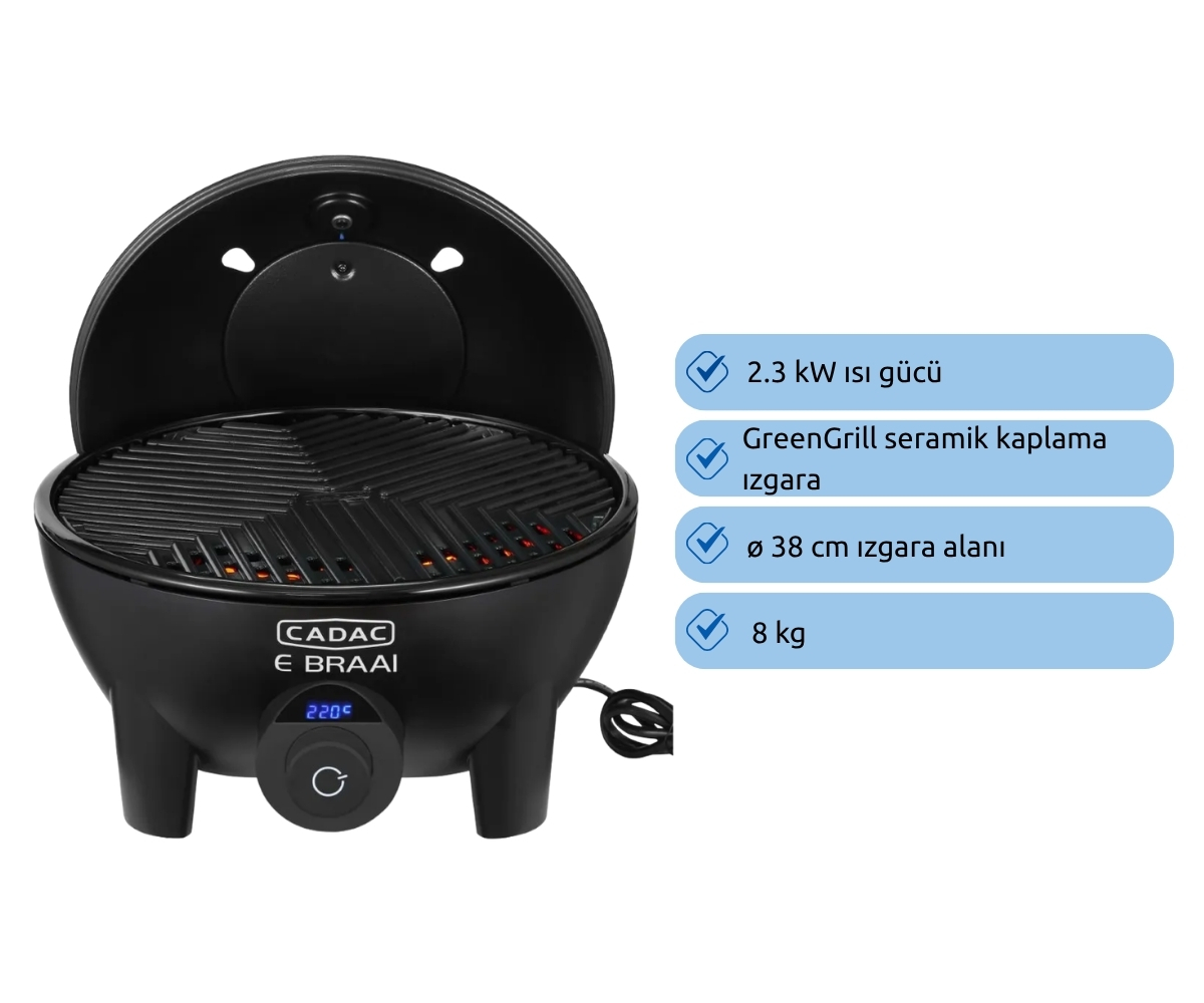 Cadac Ebraai 40 Elektrikli Barbekü