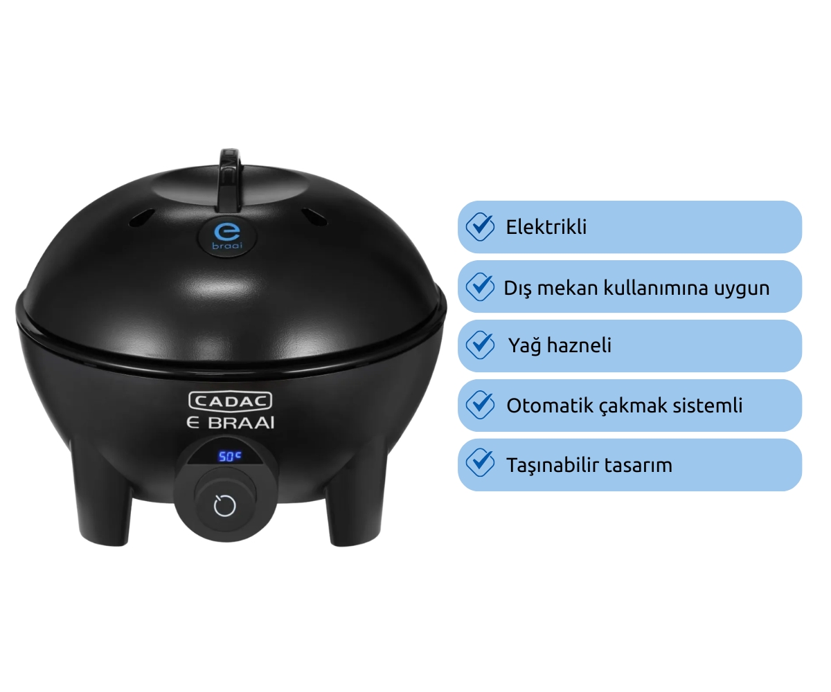 Cadac Ebraai 40 Elektrikli Barbekü