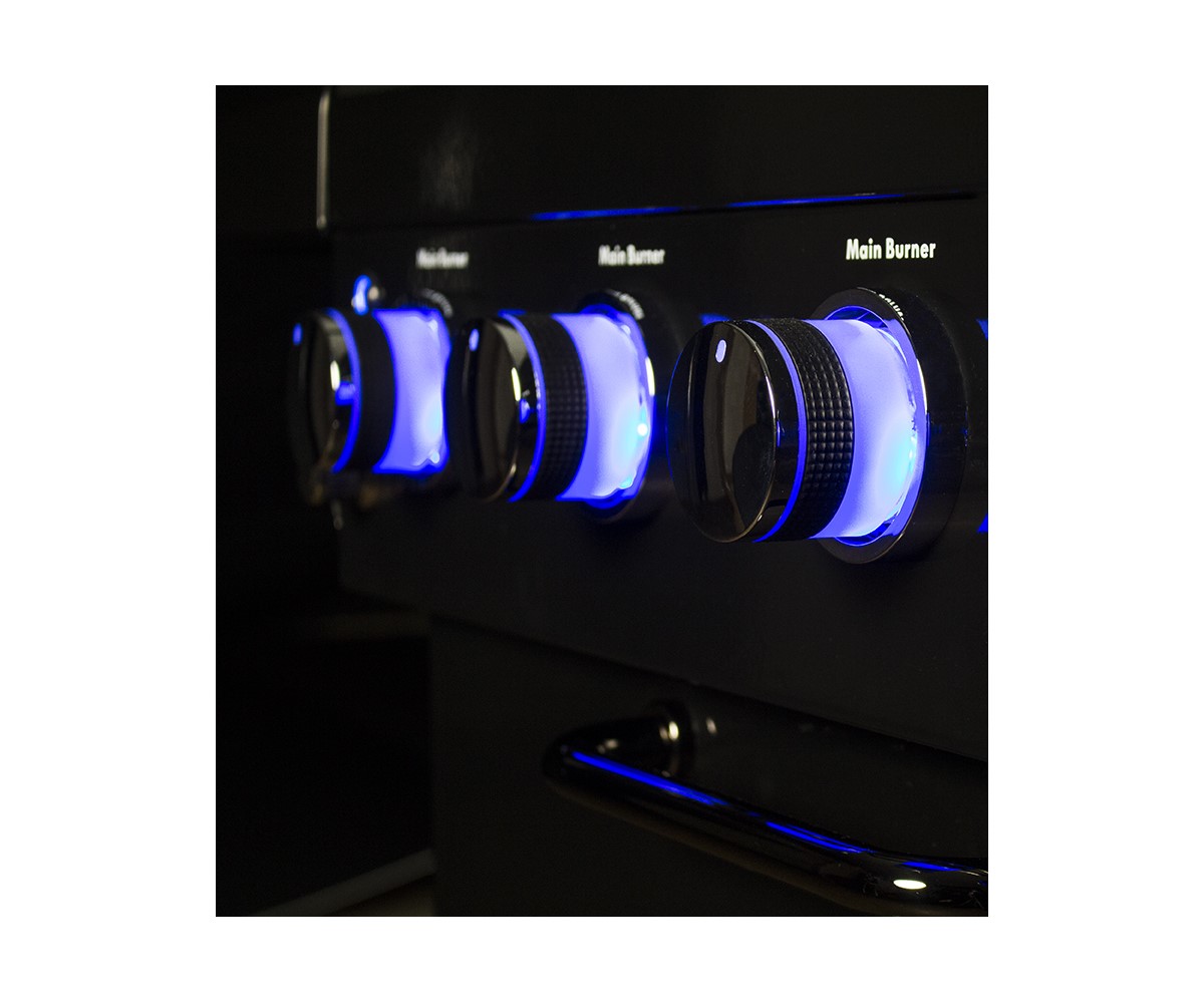 Aygaz X350 Klasik Barbekü - Gri Mavi - LED Işıklı