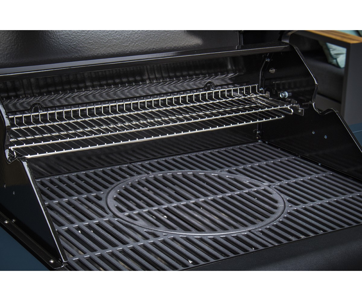 Aygaz X350 Klasik Barbekü - Gri Mavi - LED Işıklı