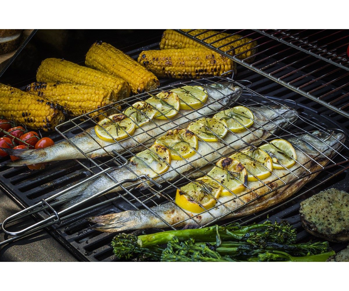 Aygaz X350 Klasik Barbekü - Gri Mavi - LED Işıklı