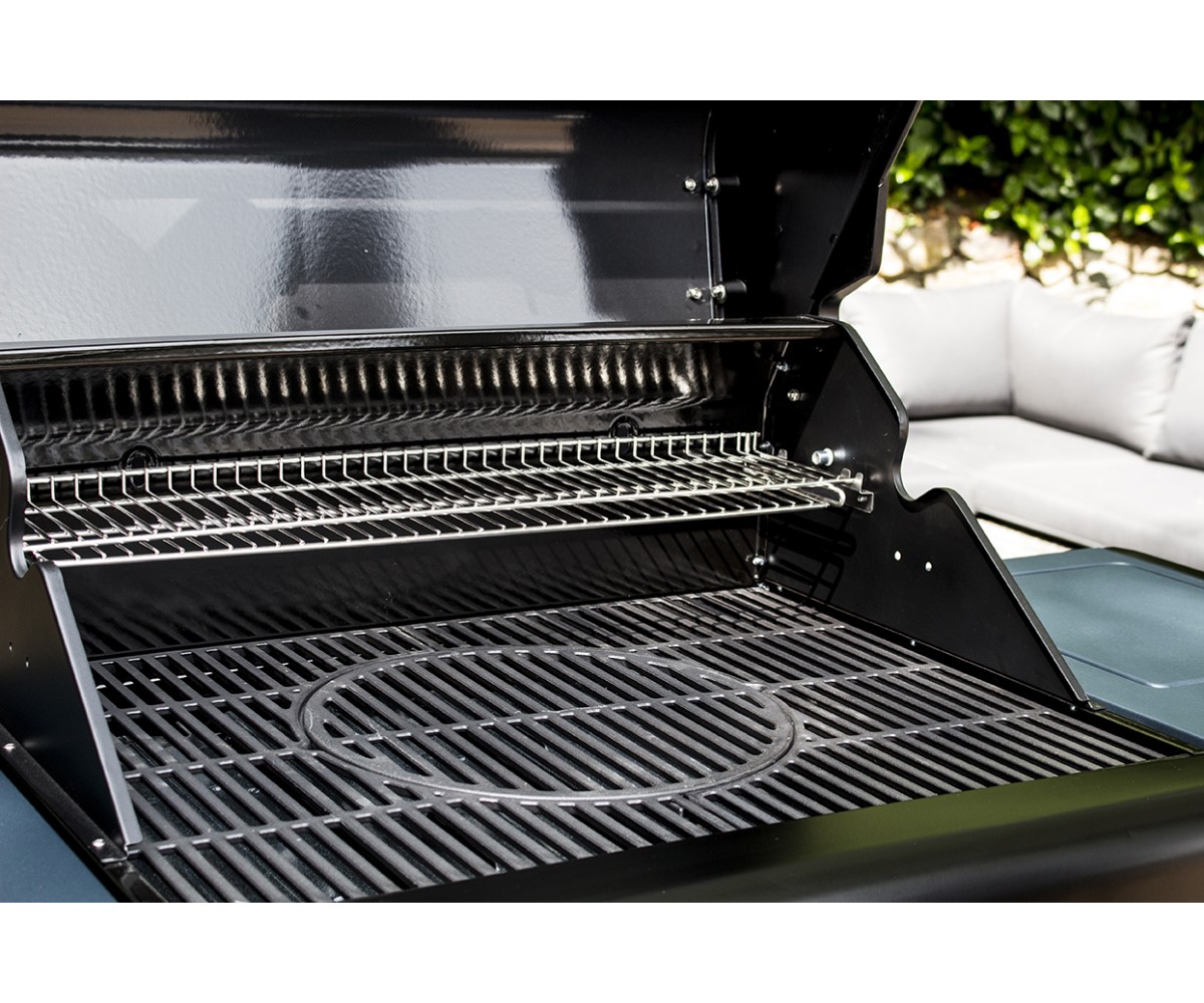 Aygaz X350 Klasik Barbekü - Gri Mavi - LED Işıklı