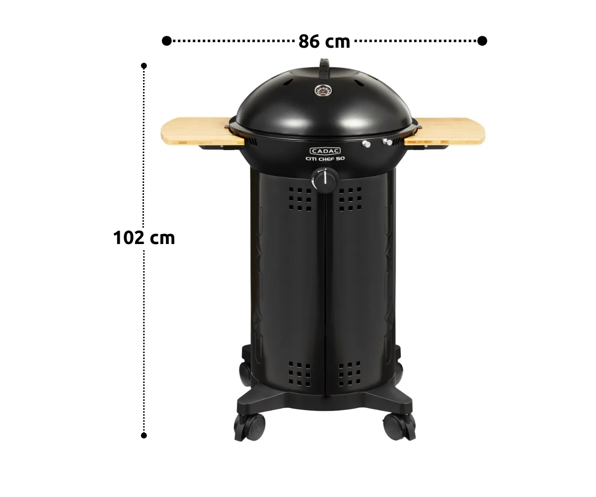 Cadac Citi Chef 50 Barbekü - Siyah