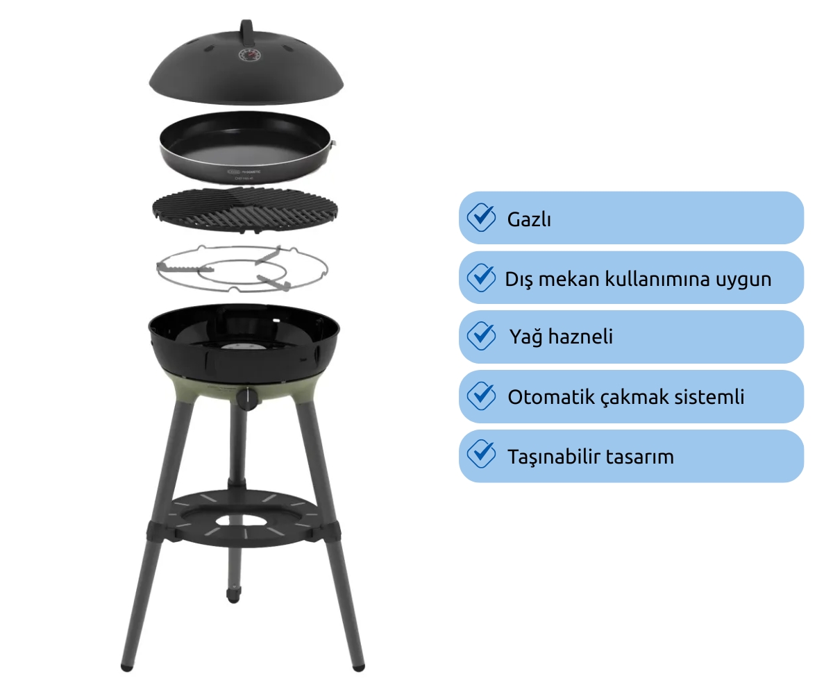 Cadac Carri Chef 40 Barbekü - Chef Pan 