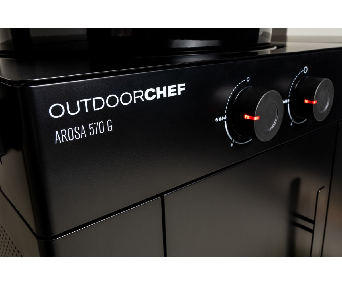 Aygaz Arosa 570 G EVO Yeni Nesil Barbekü - Siyah