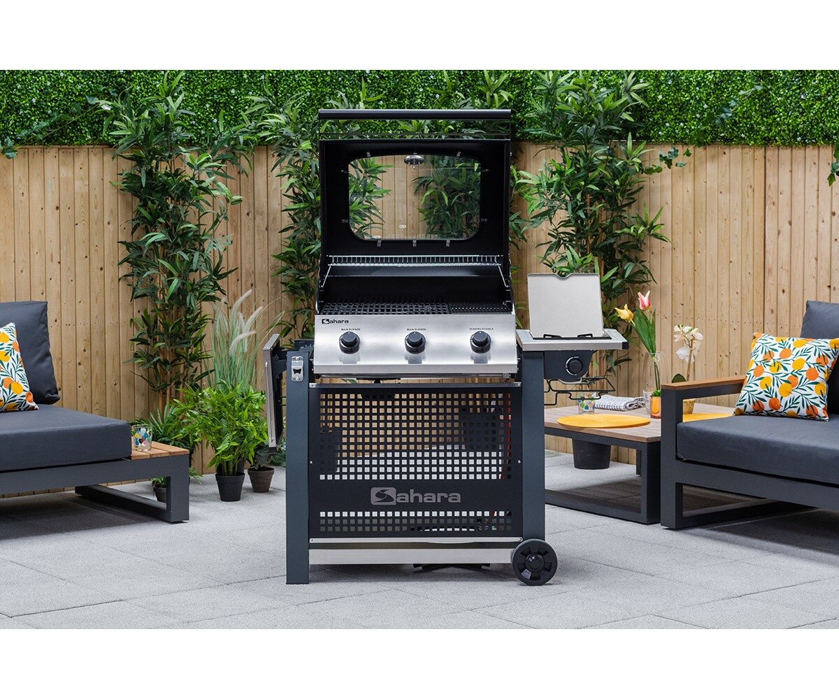 SAH BARBEKÜ-S375, METALİK