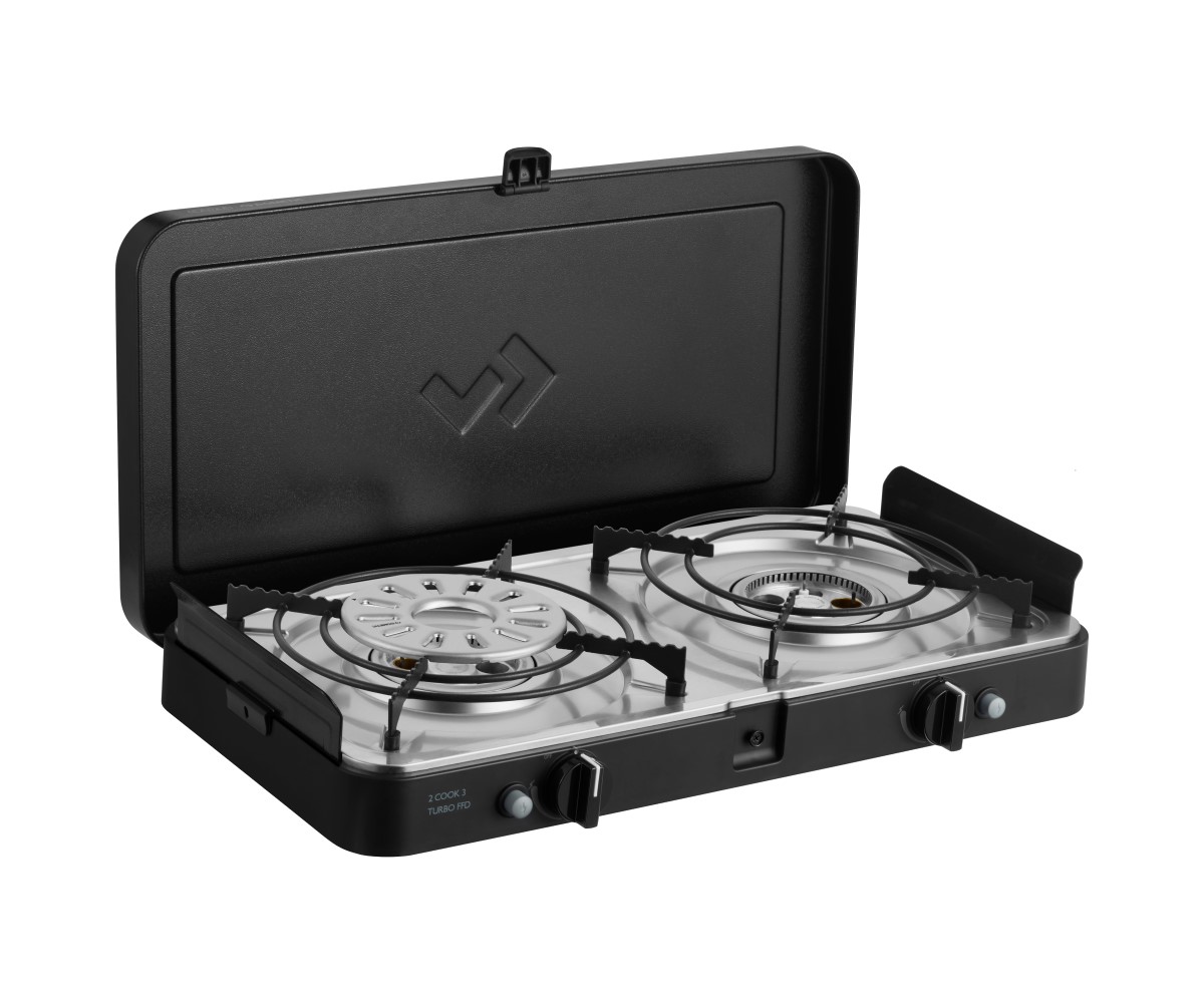 Cadac 2 Cook 3 T-FFD Turbo Ocaklı İç Mekan Kullanımına Uygun Barbekü