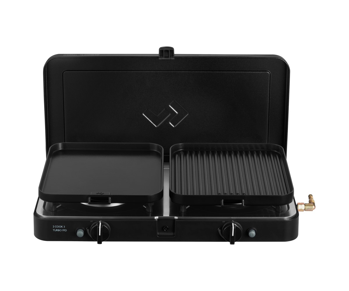 Cadac 2 Cook 3 T-FFD Turbo Deluxe İç Mekan Kullanımına Uygun Barbekü