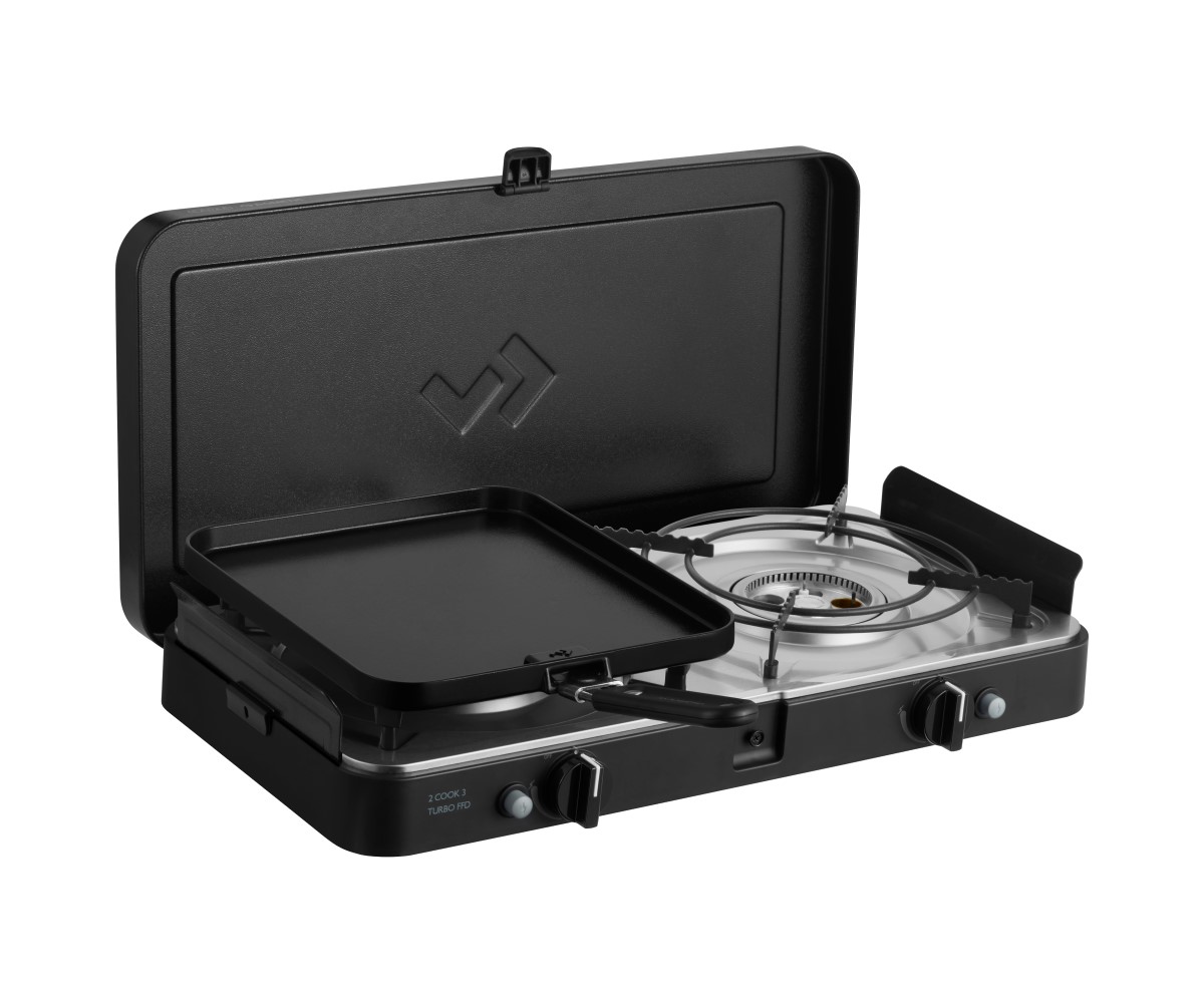 Cadac 2 Cook 3 T-FFD Turbo Deluxe İç Mekan Kullanımına Uygun Barbekü