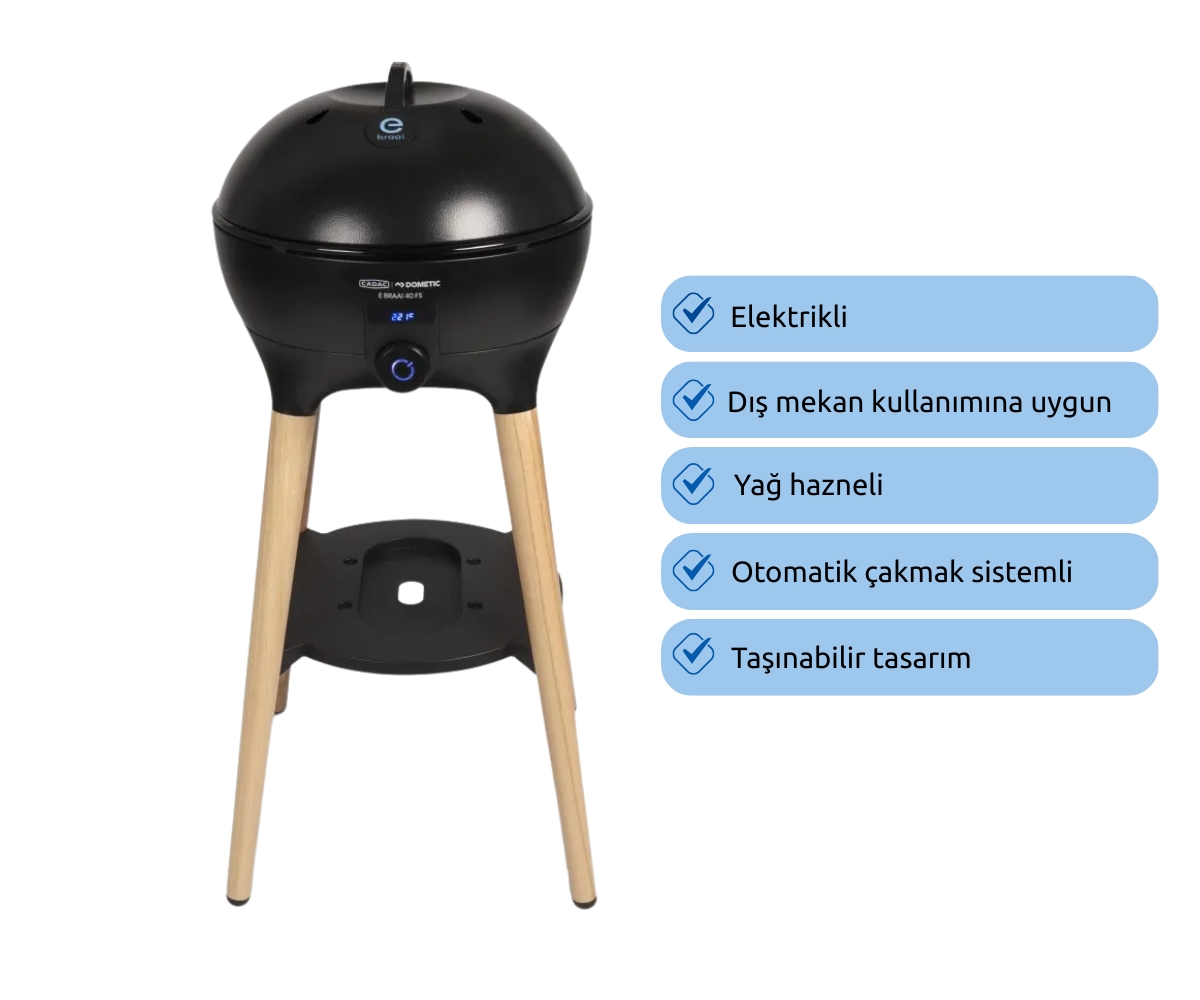 Cadac Ebraai 40 FS Elektrikli Barbekü