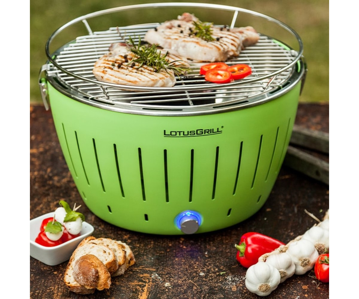 LOTUSGRILL-KLASİK BBQ YEŞİL G-GR-34P