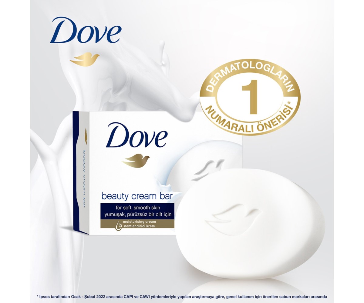 Dove Beauty Cream Bar Katı Güzellik Sabunu Original Nemledirici Etkili 90 g