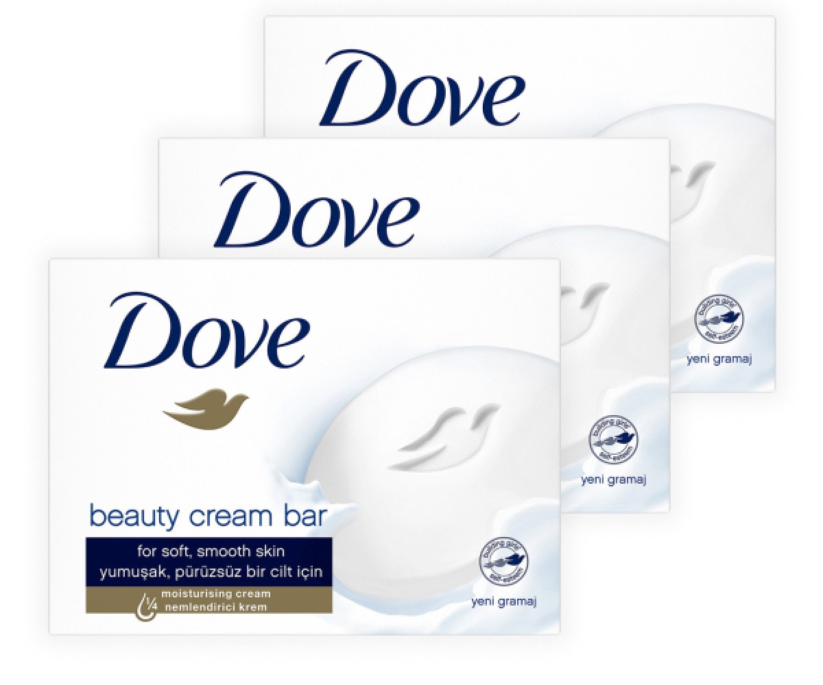 Dove Beauty Cream Bar Katı Güzellik Sabunu Original Nemledirici Etkili 90 g