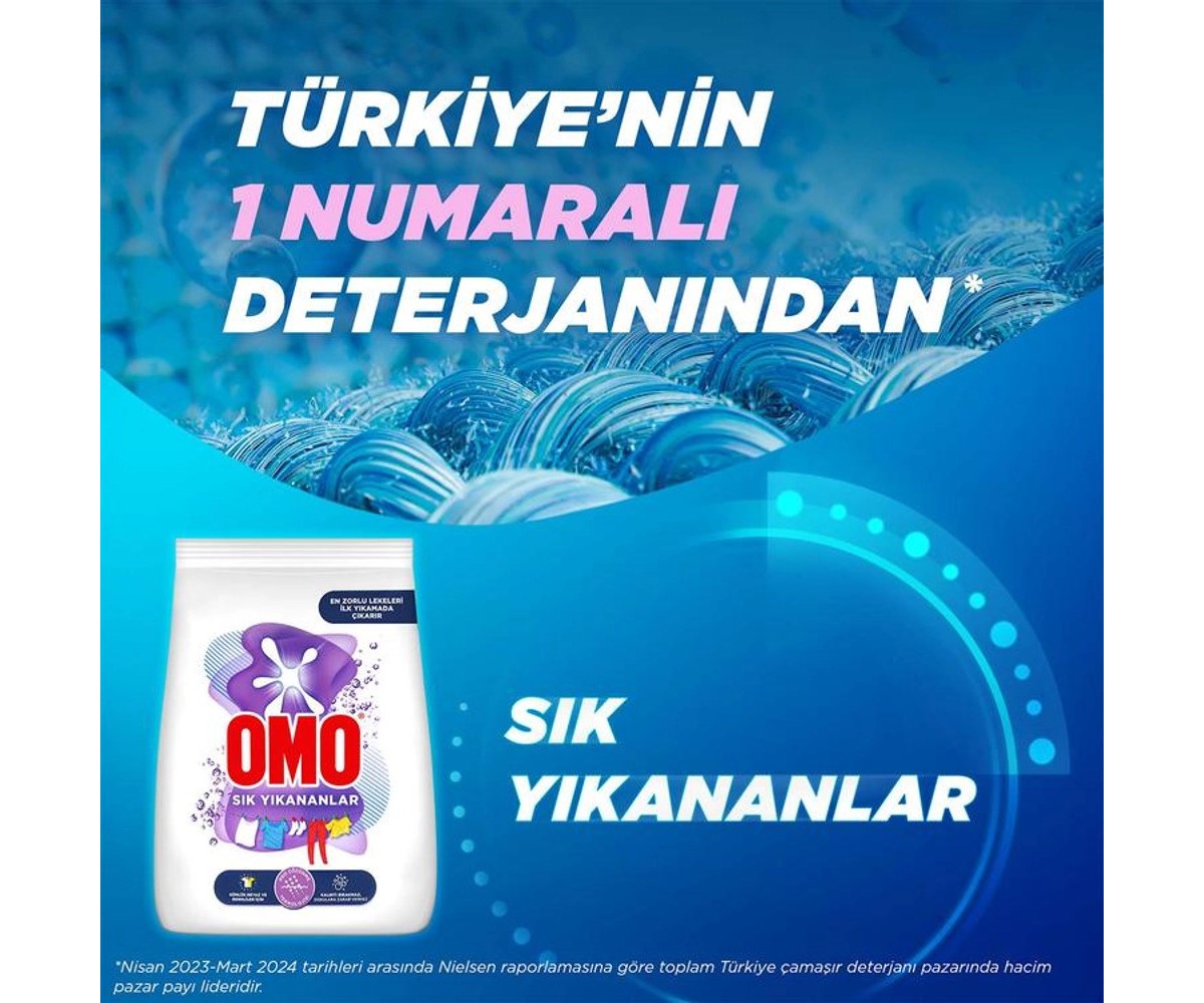 Omo Toz Deterjan Sık Yıkananlar 5 kg