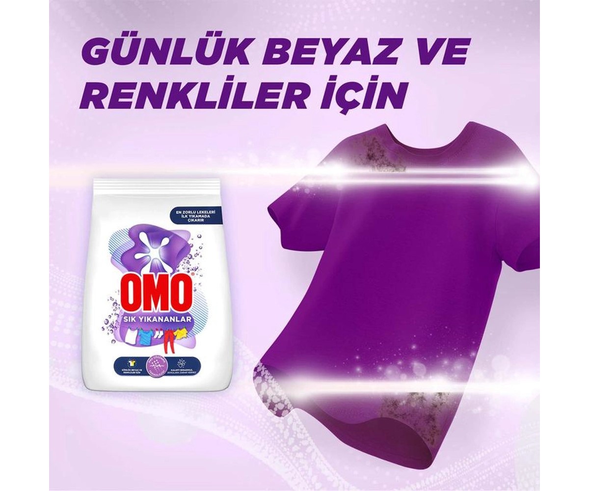 Omo Toz Deterjan Sık Yıkananlar 5 kg