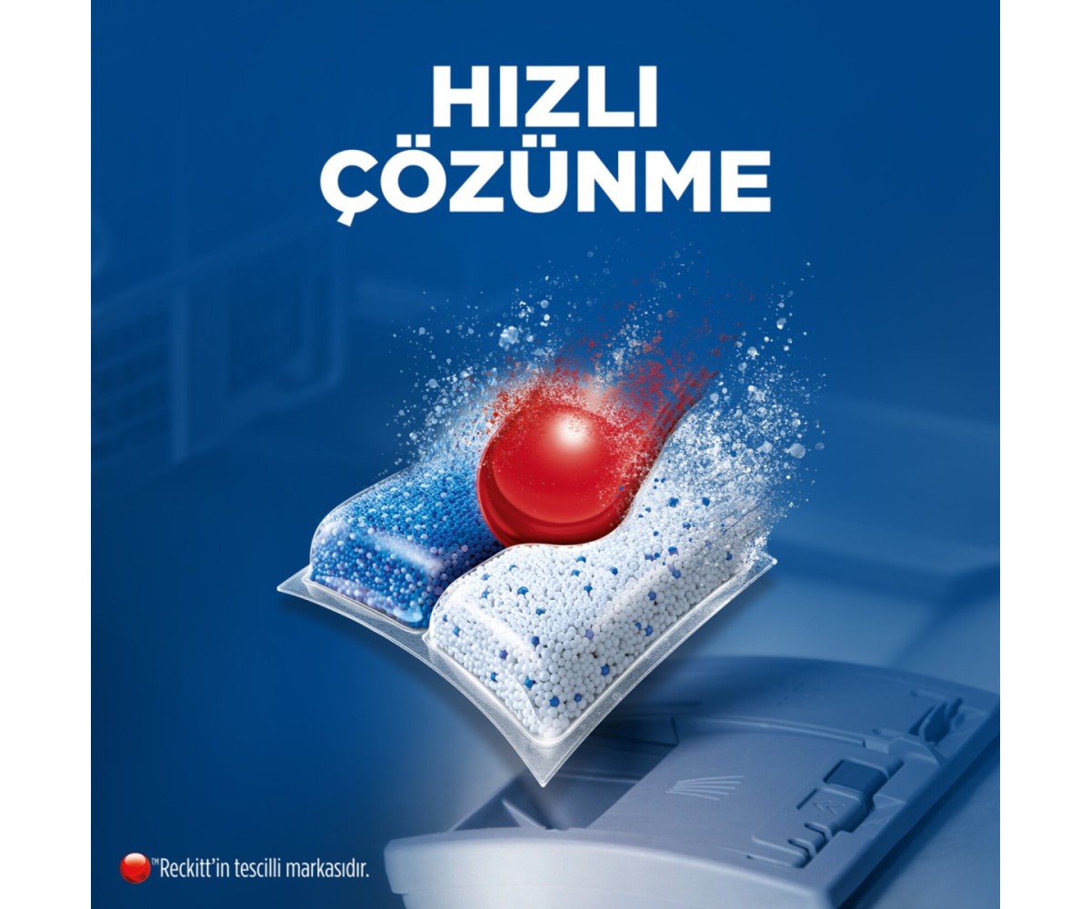 Finish Quantum Bulaşık Makinesi Deterjanı Tableti 50 Kapsül