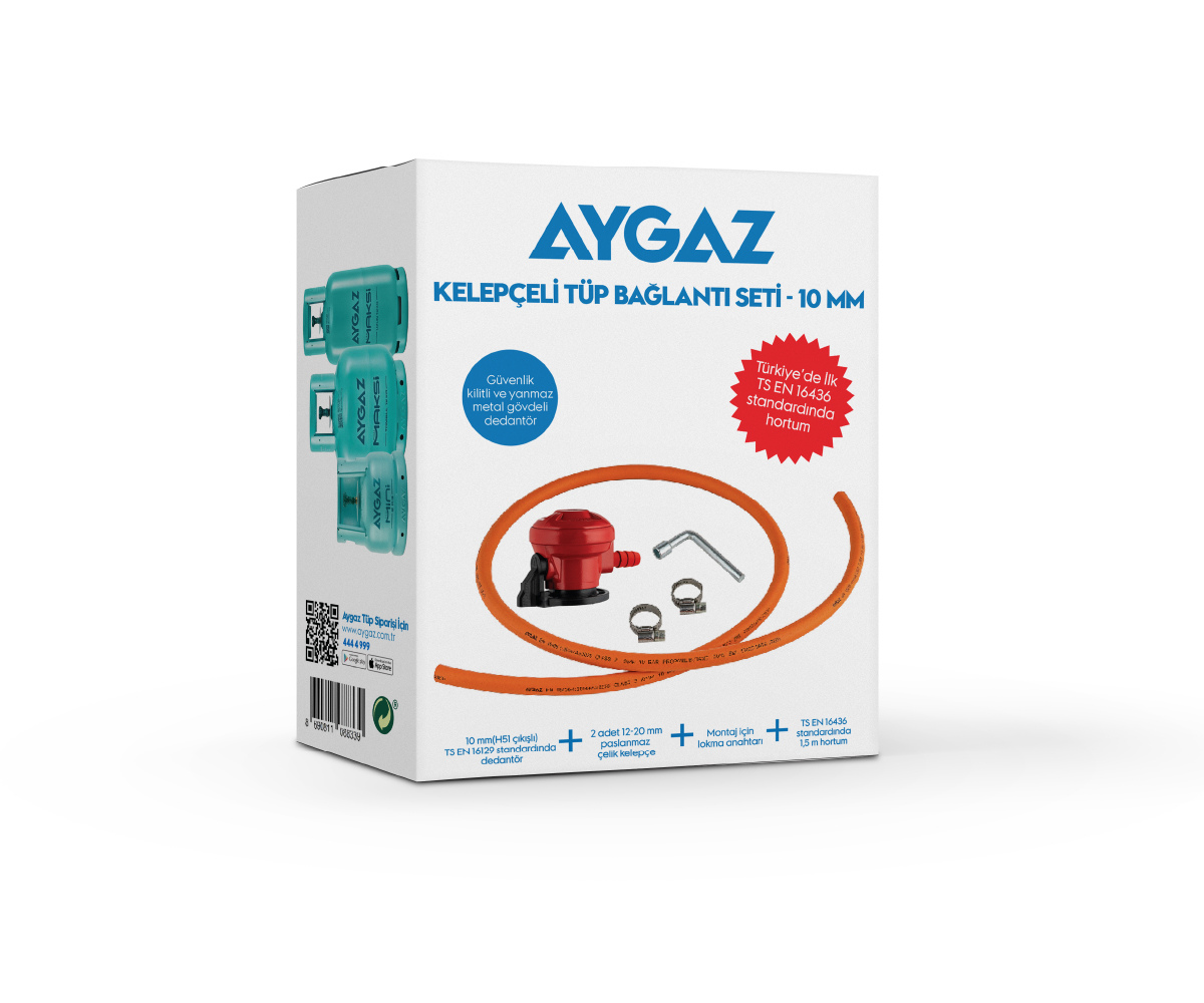 Kelepçeli Bağlantı Seti 10 mm