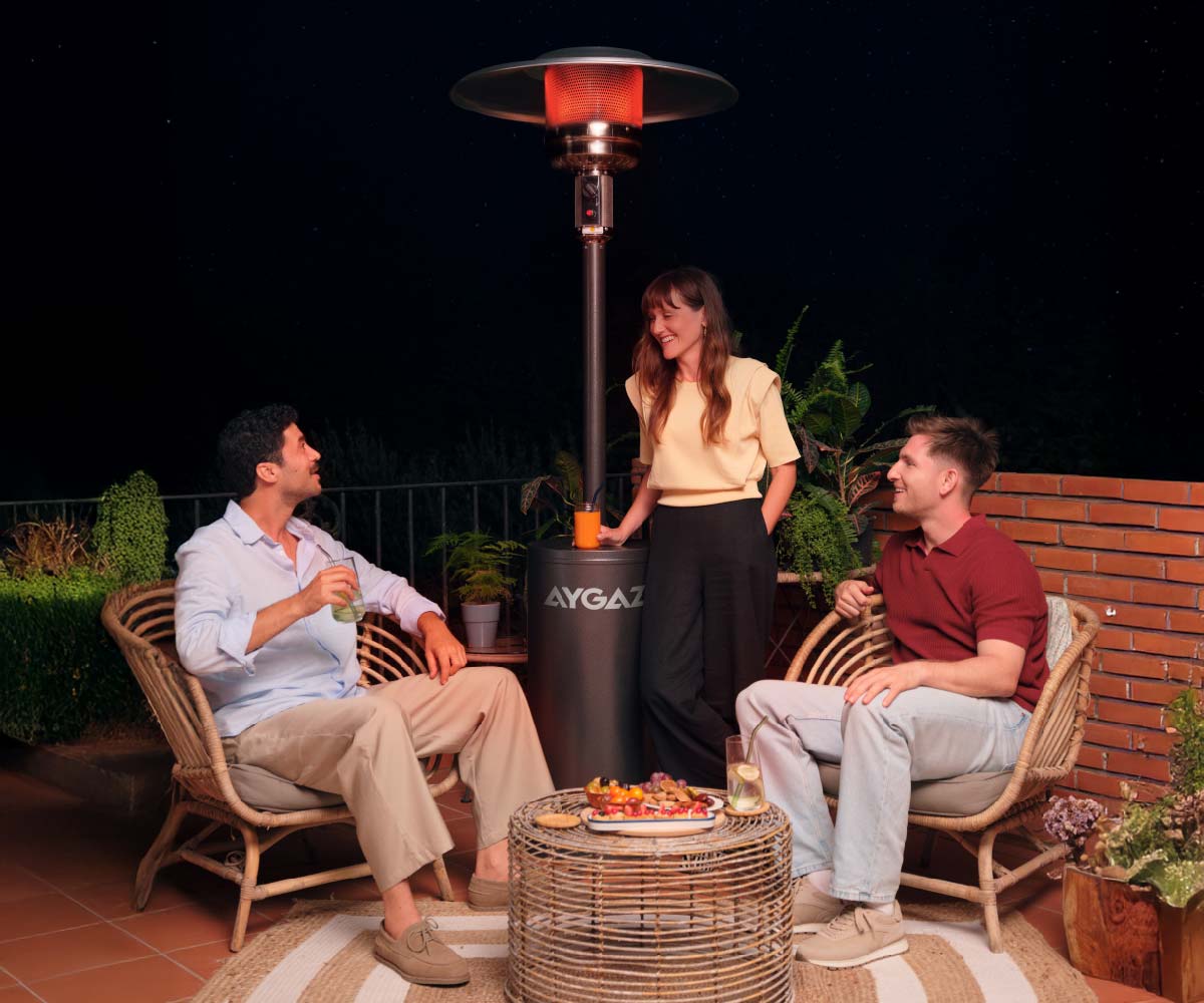 Aygaz Bahçem Dış Mekan Isıtıcı - Yeşil